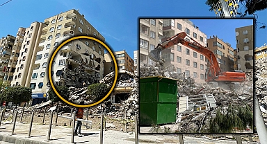 Şanlıurfa'da ağır hasarlı binanın yıkımı kontrolden çıktı