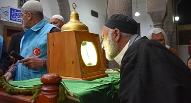 Şanlıurfa'da Sakal-ı Şerif ziyarete açıldı