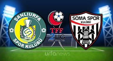 Şanlıurfaspor - Somaspor (MAÇ BİTTİ)