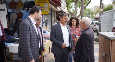 Yetim, esnaf ve vatandaş ziyaretlerini sürdürdü