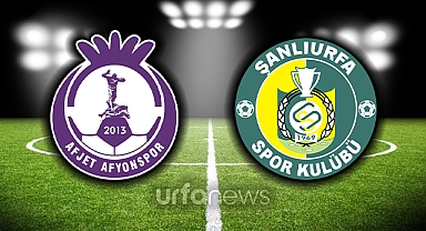 HES İlaç Afyonspor - Şanlıurfaspor (MAÇ BİTTİ)