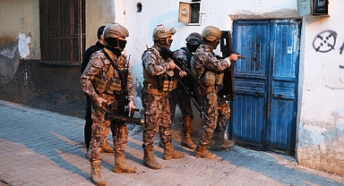 Şanlıurfa'da 101 adrese uyuşturucu operasyonu: Çok sayıda gözaltı