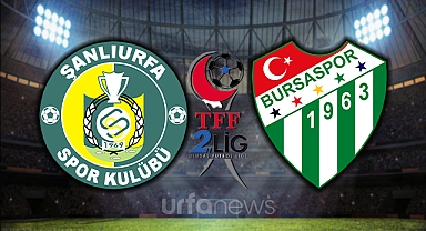 Şanlıurfaspor - Bursaspor (MAÇ BİTTİ)