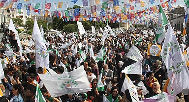 Yeşil Sol Parti Şanlıurfa'da miting düzenledi