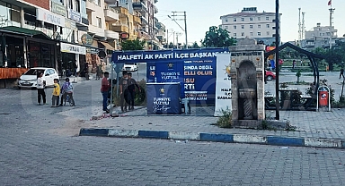 Yeşil Sol Parti'ye 'çalışma var' denildi, AK Parti standı kuruldu