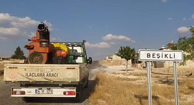 Harran'da haşereyle mücadele çalışmaları artırıldı
