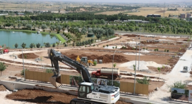 Şanlıurfa'da 80 dönümlük alan parka dönüştürülüyor
