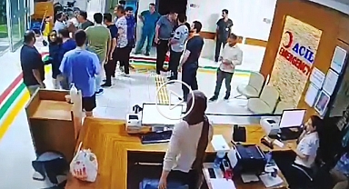 Şanlıurfa'da özel hastanede gergin anlar