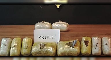 Şanlıurfa'da polis yine skunk ele geçirdi