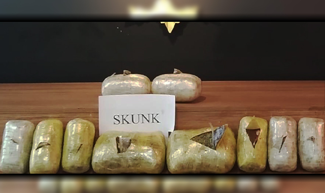 Şanlıurfa&#039;da polis yine skunk ele geçirdi