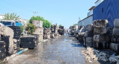 Şanlıurfa'da tekstil fabrikasında yangın