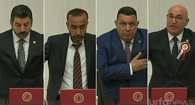 Şanlıurfa milletvekilleri mecliste yemin etti