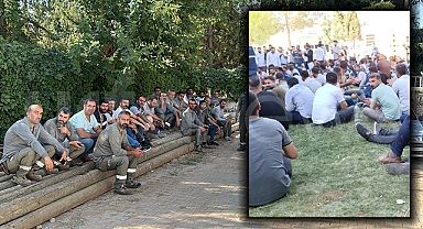 DEDAŞ işçileri iş bırakma eylemi yaptı