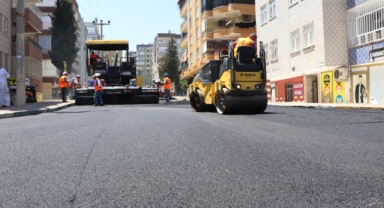 Ertuğrul Gazi Mahallesinde yol çalışması tamamlandı