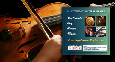 Haliliye'de kültür ve sanat kursu kayıtları başladı