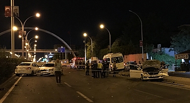 Komşu ilde zincirleme kaza: İkisi ağır 5 yaralı