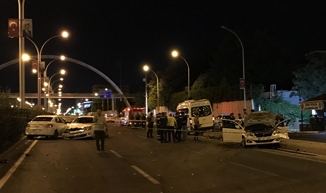 Komşu ilde zincirleme kaza: İkisi ağır 5 yaralı