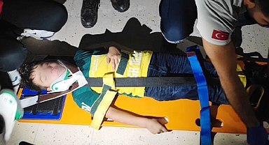 Misafirliğe gittiği evin havalandırma boşluğuna düştü
