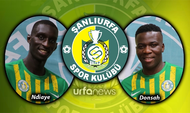 Ndiaye ve Donsah Şanlıurfaspor'da