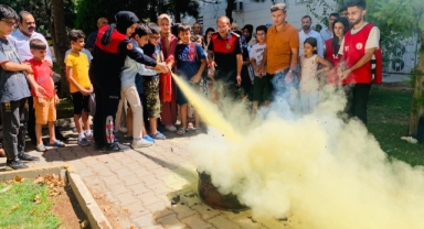 Şanlıurfa Büyükşehir Belediyesinde yangın tatbikatı