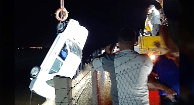 Şanlıurfa'da kanala uçan otomobilin sürücüsü ölü bulundu