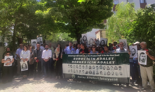 Suruç'taki bombalı saldırıda ölen 33 kişi anıldı