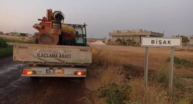 Harran'ın merkez ve kırsal bölgeleri ilaçlanıyor
