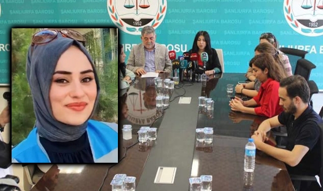 Şanlıurfa Barosundan Esma Kalenderli cinayetine tepki