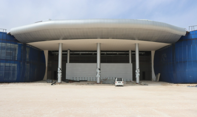 Şanlıurfa Bilim Merkezinde inşaat çalışmaları bitti