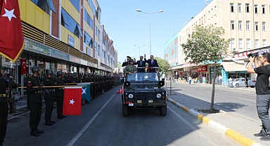 Şanlıurfa'da 30 Ağustos Zafer Bayramı törenle kutlandı