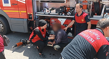 Şanlıurfa'da sulama kanalına düşen kadın kurtarıldı