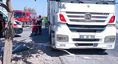 Şanlıurfa'da tırın altında kalan çocuk öldü