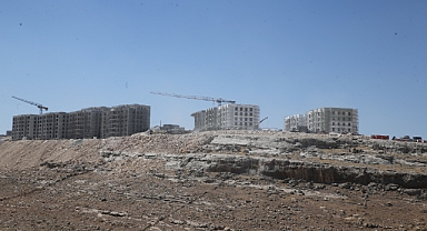 Şanlıurfa'daki deprem konutlarında çalışmalar sürüyor