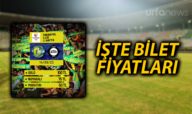 Şanlıurfaspor, ilk maçında Altay'ı konuk ediyor