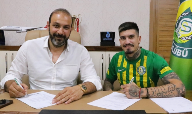 Şanlıurfaspor, Uruguaylı santraforu renklerine bağladı