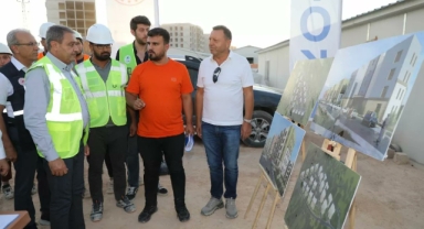 Vali Şıldak Şanlıurfa'da incelemelere başladı