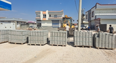 Viranşehir Belediyesinin üstyapı çalışmaları sürüyor