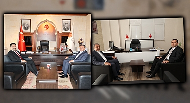 Vali Şıldak'tan İletişim Başkanlığı ve BİK'e ziyaret