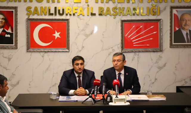 CHP Genel Başkan adayı Özel, Şanlıurfa&#039;da temaslarda bulundu