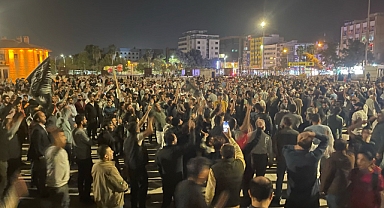 Gazze'deki hastane saldırısı Şanlıurfa'da protesto edildi