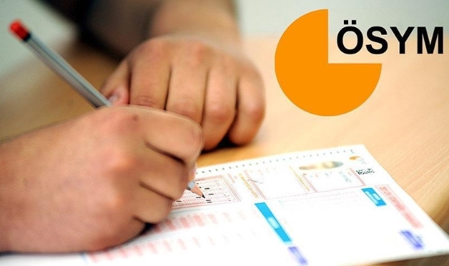 ÖSYM&#039;nin düzenlediği 4 farklı sınava katılanların sayısı belli oldu