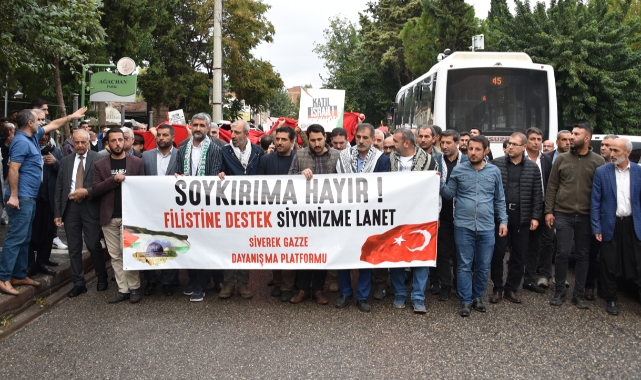 Şanlıurfa'da 'Büyük Filistin Yürüyüşü' düzenlendi