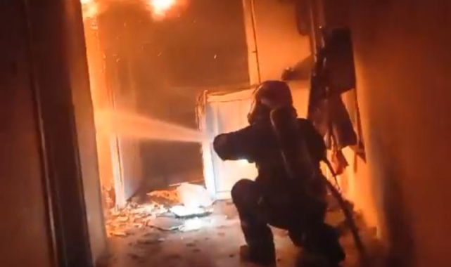 Şanlıurfa&#039;da mesken yangını: Yaralılar var