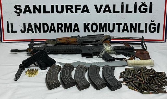 Şanlıurfa&#039;da silah kaçakçılığı operasyonu: Gözaltılar var