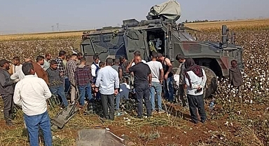 Şanlıurfa'da zırhlı araç devrildi: 3 asker yaralandı