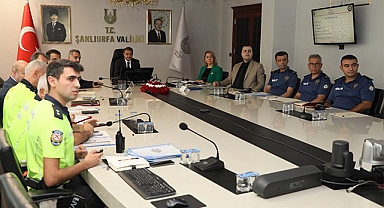 Şanlıurfa'nın trafik sorunu masaya yatırıldı