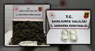 Harran ve Siverek'te uyuşturucu operasyonu