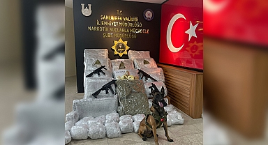 Şanlıurfa'da 174 kilo uyuşturucu ele geçirildi: Çok sayıda gözaltı