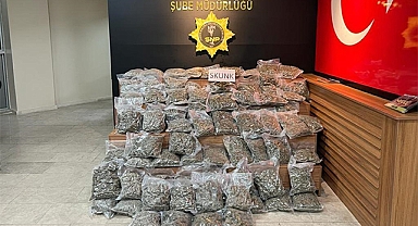 Şanlıurfa'da 46,5 kilo sentetik uyuşturucu ele geçirildi