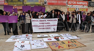 Urfa İl Kadın Platformu, artan kadın cinayetlerine dikkat çekti